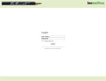 Tablet Screenshot of leo.dev1.sourcelink.com